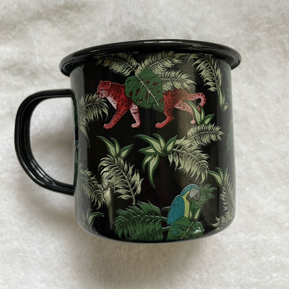 Ted Baker of London Jungle Print Enamel Mug
